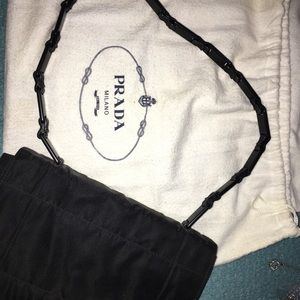 Prada vintage chain strap purse